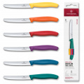 Набір ножів для томатів Victorinox Swiss Classic 6 ножів 11см хвил кольор 6.7836.6C1 1 – techzone.com.ua