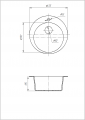 Кухонная мойка Romzha Eva Avena (501) 5 – techzone.com.ua