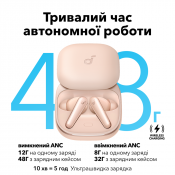 Навушники TWS Anker SoundCore Liberty 5 Apricot (A3957G51) 6 – techzone.com.ua