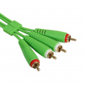 Кабель UDG Set RCA - RCA Green 3m (U97003GR) 2 – techzone.com.ua