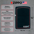 Запальничка Zippo 218 ZB CLASSIC black matte with zippo 2 – techzone.com.ua