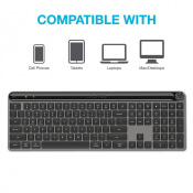 Клавіатура Jlab Epic Wireless Keyboard (IEUGBKEPICKEYRBLK4) 2 – techzone.com.ua