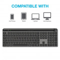 Клавіатура Jlab Epic Wireless Keyboard (IEUGBKEPICKEYRBLK4) 2 – techzone.com.ua