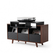 Шафа для програвача Norstone OSLO 1200 Black Walnut (NOROSVI120ABSWN) 3 – techzone.com.ua