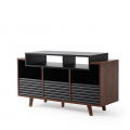 Шафа для програвача Norstone OSLO 1200 Black Walnut (NOROSVI120ABSWN) 1 – techzone.com.ua