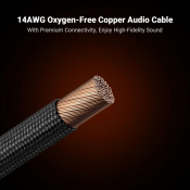 Кабель акустичний Fosi Audio OFC Speaker Cables 1.8m (пара) 3 – techzone.com.ua