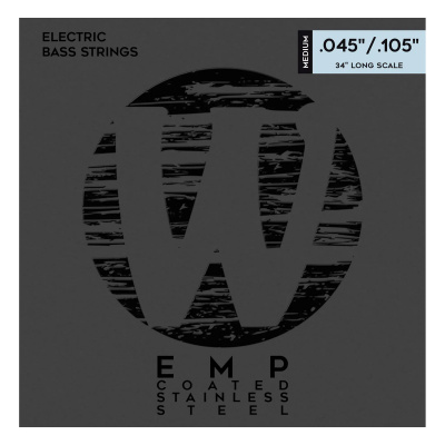 Струни для бас-гітари Warwick 38200 EMP Medium 4-String (45-105) – techzone.com.ua