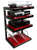 Стійка для HiFi Norstone Esse Hifi VInyl Red 3 – techzone.com.ua Стійка для HiFi Norstone Esse Hifi VInyl Red 3 – techzone.com.ua