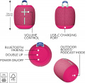 Портативна колонка Ultimate Ears WONDERBOOM 4 Hyper Pink (984-001902) 5 – techzone.com.ua