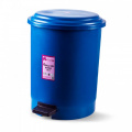 Корзина для мусора с педалью синий пластик Afacan Plastik 50л PK-50 107 – techzone.com.ua
