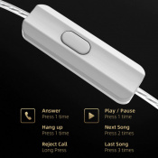 Навушники провідні Knowledge Zenith KZ Audio ZEX BLACK MIC 5 – techzone.com.ua