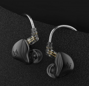 Навушники провідні Knowledge Zenith KZ Audio ZEX BLACK MIC 7 – techzone.com.ua