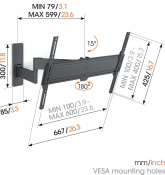 Крепление настенное VOGELS TVM 1643 Черный (1816430) 6 – techzone.com.ua Крепление настенное VOGELS TVM 1643 Черный (1816430) 6 – techzone.com.ua