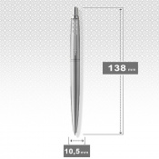 Ручка шариковая Parker JOTTER XL Monochrome Grey CT BP блистер 12 736 4 – techzone.com.ua Ручка шариковая Parker JOTTER XL Monochrome Grey CT BP блистер 12 736 4 – techzone.com.ua
