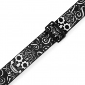 LEVY'S MP2CAL-003 2″ Poly Calaca Guitar Strap – Skulls 3 – techzone.com.ua LEVY'S MP2CAL-003 2″ Poly Calaca Guitar Strap – Skulls 3 – techzone.com.ua