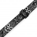 LEVY'S MP2CAL-003 2″ Poly Calaca Guitar Strap – Skulls 3 – techzone.com.ua