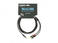 Комутаційний кабель Klotz KY7-600 (3,5 мм Jack 1/8 - 2x RCA) 3 – techzone.com.ua