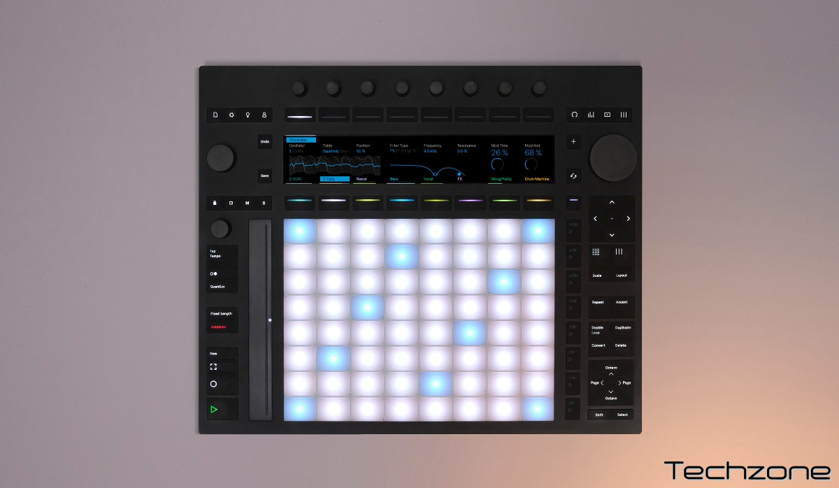 Midi-контролер Ableton Push 3 with processor Suite Bundle 2 – techzone.com.ua Midi-контролер Ableton Push 3 with processor Suite Bundle 2 – techzone.com.ua