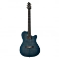 Електро акустична гітара Godin Guitars Godin A6 Ultra Denim Blue Flame 1 – techzone.com.ua