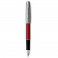 Ручка перьевая Parker SONNET Essentials Metal & Red Lacquer CT FP F 83 611 1 – techzone.com.ua