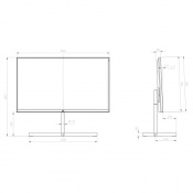 Стійка підлогова Loewe Floor Stand Reference 85 MU Alu Silver 2 – techzone.com.ua Стійка підлогова Loewe Floor Stand Reference 85 MU Alu Silver 2 – techzone.com.ua