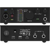 Аудіоінтерфейс Topping Professional E1x2 OTG Black 4 – techzone.com.ua Аудіоінтерфейс Topping Professional E1x2 OTG Black 4 – techzone.com.ua