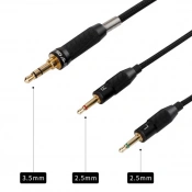Кабель для навушників Sivga Audio original cable (Robin, Oriole, Phoenix) black 4 – techzone.com.ua