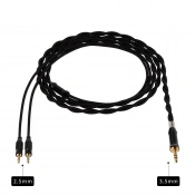 Кабель для навушників Sivga Audio original cable (Robin, Oriole, Phoenix) black 5 – techzone.com.ua