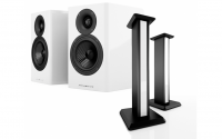 Полочна акустика Acoustic Energy AE500 & Stands Package Piano Gloss White