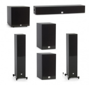 Комплект акустики 5.1 JBL Stage A130+A190+A135C+A120P Black