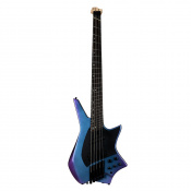 Безголовая бас-гитара HILS HZB5 G/MP (Gloss Mystic Purple)